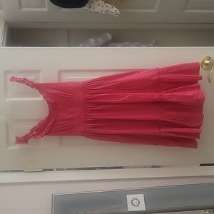 Maggy London Pink Plated Dress